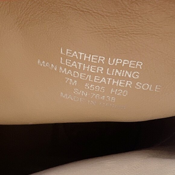 Tory Burch Brooke Harness Moto Riding Ankle Boots Booties Beige Suede US 7 - Picture 12 of 12